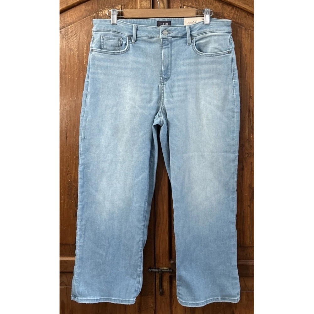 NWT‎ Women's NYDJ Boyfriend Cropped Jeans Sz 14 New STReTCH